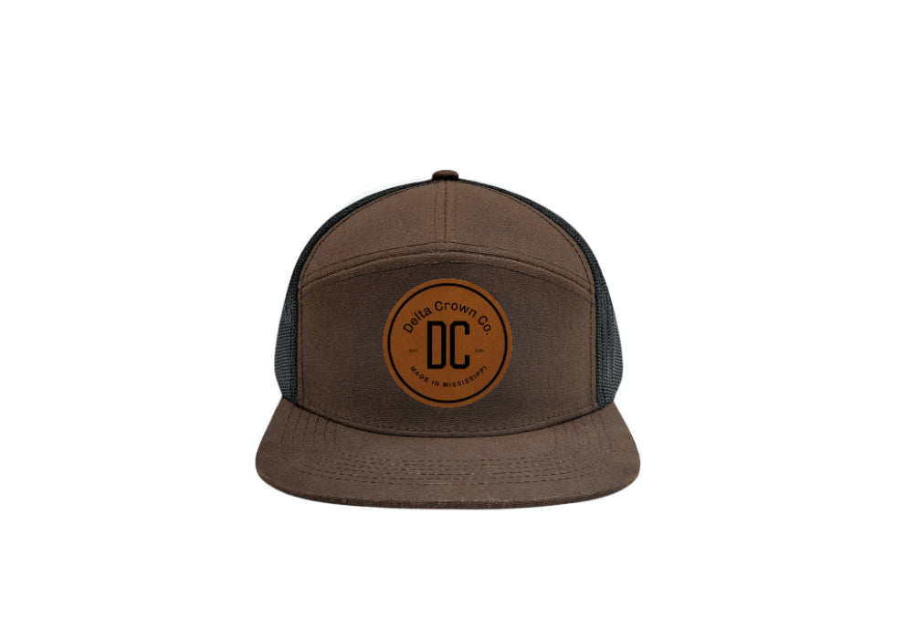 Dark brown 7 panel